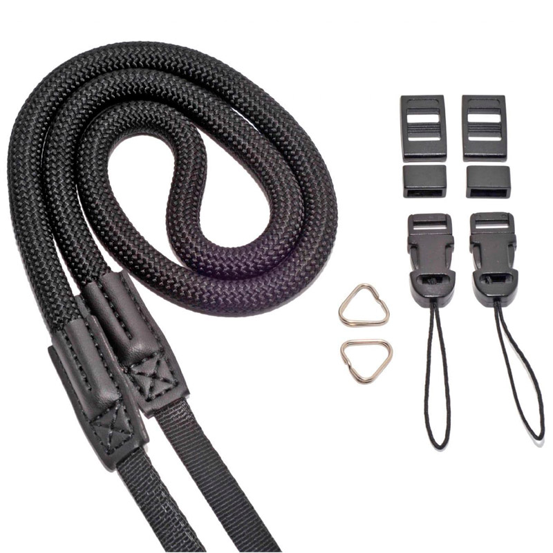 Kood Mountaineering Rope Neck Strap Black