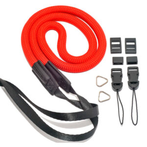 Kood Mountaineering Rope Neck Strap Red