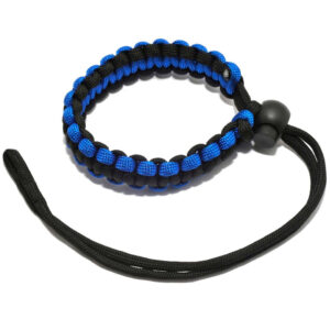 Kood Paracord Wrist Strap Black / Blue