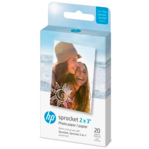 HP Sprocket Photo Paper (2 x 3") Pack Of 20 Sheets
