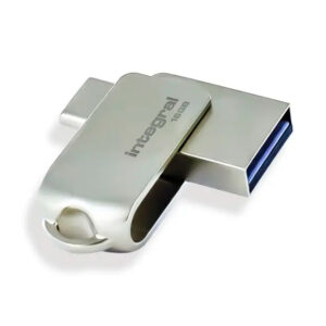 Integral 360-C Dual USB-C & USB 3.1 16GB Flash Drive