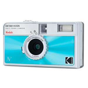 Kodak Ektar H35N 35mm Half Frame Film Camera Glazed Blue
