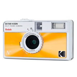 Kodak Ektar H35N 35mm Half Frame Film Camera Glazed Orange