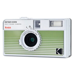 Kodak Ektar H35N 35mm Half Frame Film Camera Striped Green