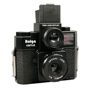 Holga 120TLR 120 Film Twin Lens Reflex Camera Black