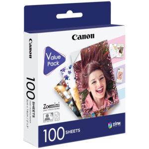 Canon ZINK 2x3 Inch Photo Paper Pack (100 Sheets)