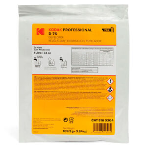 Kodak D-76 Film Developer Powder (Makes 1 Litre)