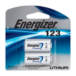 Energizer 123 Lithium Battery (Twin Pack)