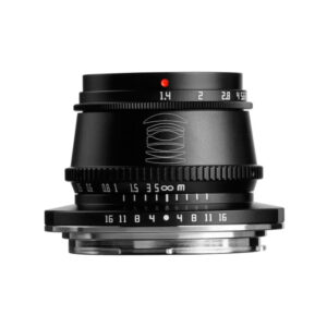 TTArtisan 35mm F1.4 APS-C Lens Black (Canon EOS-M Mount)