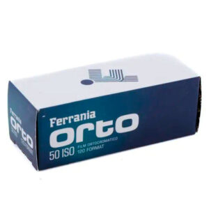 Ferrania Orto ISO 50 B&W 120 Roll Film