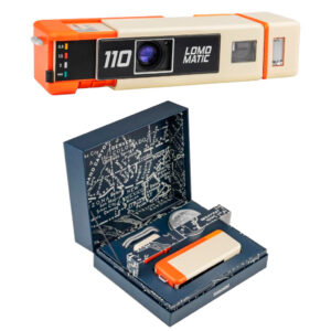 Lomography Lomomatic 110 Golden Gate Camera & Flash