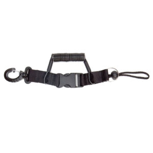 XS Scuba Coil Lanyard - Plastic Clip / Split Ring