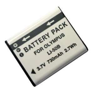 2-Power Olympus Li-50B Lithium Ion Rechargeable Battery