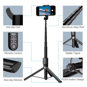 KingMa Detachable Bluetooth Selfie Stick Tripod