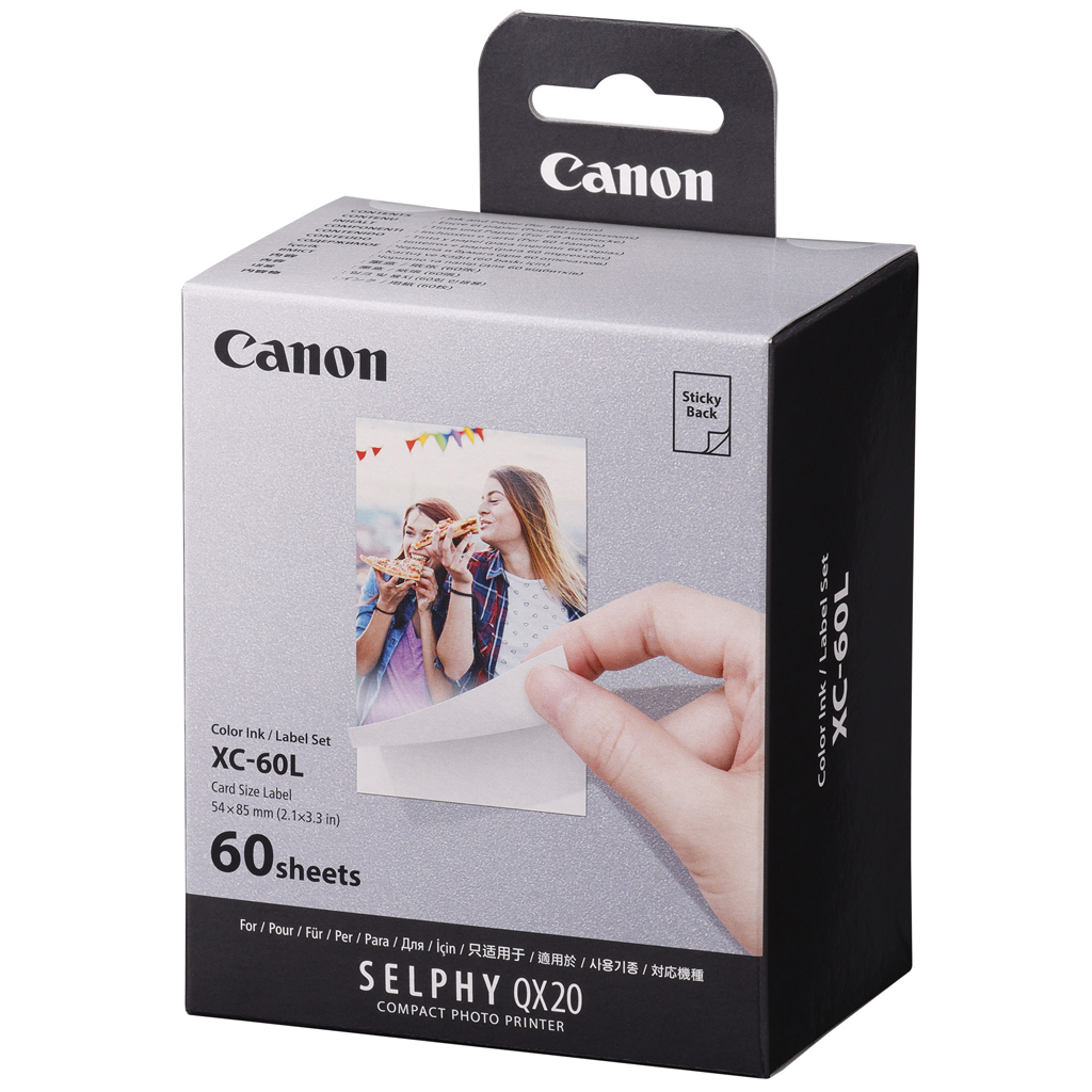 Canon XC-60L Card Sized Label Set (60 Sheets)