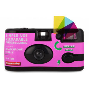 Lomography Simple Use Reloadable Film Camera With LomoChrome Purple