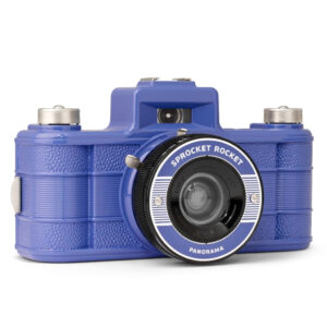 Lomography Sprocket Rocket 35mm Panoramic Film Camera Baja Blue