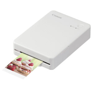 Canon Selphy QX20 Portable Colour Photo Printer Sand White