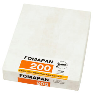 Foma Fomapan 200 5x7 Inch Black + White Sheet Film (50 Sheets)