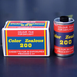 King Film Color Zealous 200 35mm Colour Film 36 Exposures