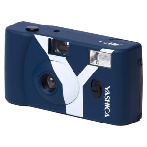 Yashica MF-1 Snapshot Y-Series Reusable Film Camera Blue