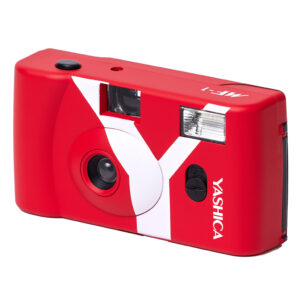 Yashica MF-1 Snapshot Y-Series Reusable Film Camera Red