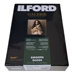 Ilford Galerie 4x6 Inch 310gsm Smooth Gloss Photo Inkjet Paper (100 Sheets)