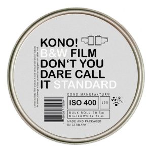 KONO! Black & White 400 Bulk Roll 30.5m Negative 35mm Film