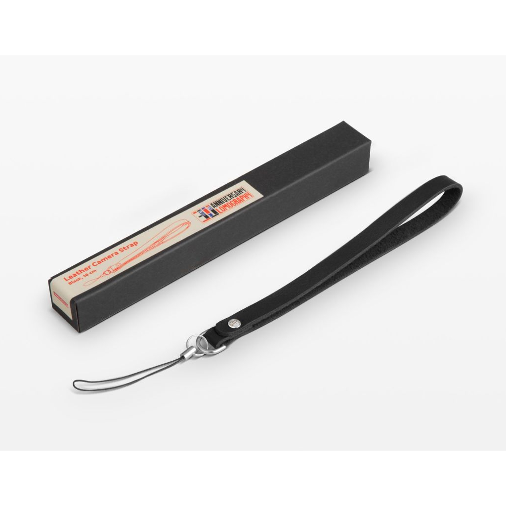 Lomography Black Leather Wrist Strap