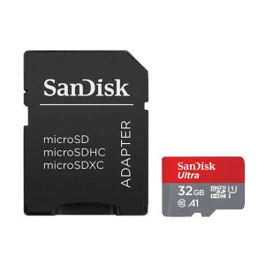 Sandisk 32GB MicroSDHC Ultra A1 (120MB|s) & Adapter