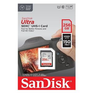 SanDisk 256GB Ultra SDXC UHS-I Memory Card (150MB|s)