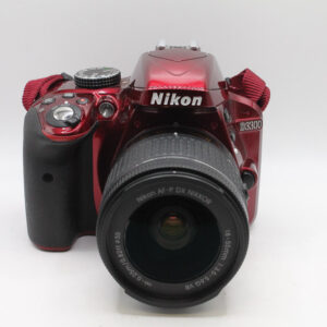 Nikon D3300 + 18-55mm AF-P VR Lens Red (USED)