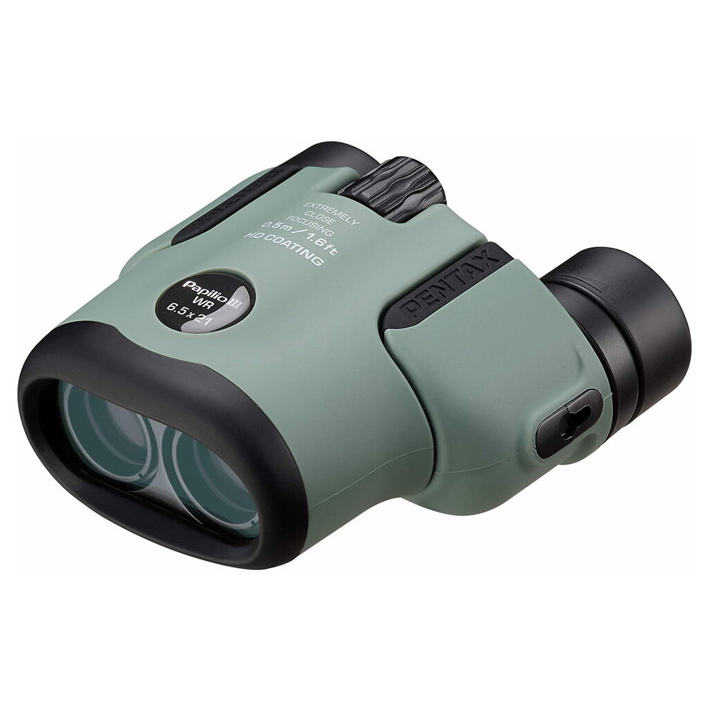 Pentax 6.5x21 Papilio III WR Binocular Olive