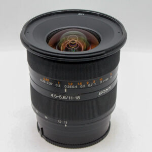 Sony 11-18mm 4.5-5.6 DT A Mount Lens Black (USED)
