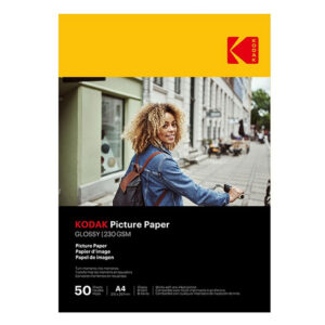 Kodak Inkjet Picture Paper Glossy A4 230 GSM (50 Sheets)