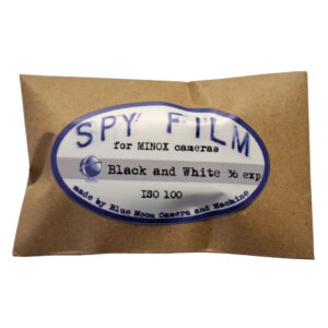 Spy Film For Minox Cameras - Black And White Negative ISO 100