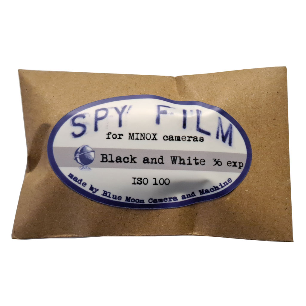Spy Film For Minox Cameras - Black And White Negative ISO 100