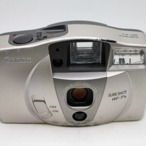 Canon Sureshot AF-7s Silver 35mm Compact Camera.
