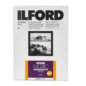 Ilford Multigrade V RC Deluxe Satin 5x7 Inch Paper - 25 Sheets