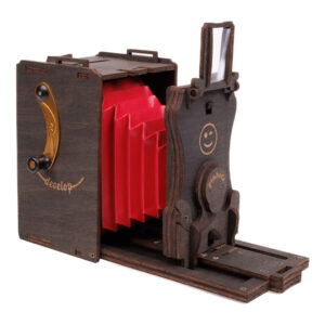 Jollylook Pinhole Instax Mini Instant Film Camera (Stained Brown)