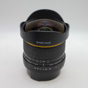Samyang 8mm F3.5 Fisheye Lens - Canon EF Fit (Used)