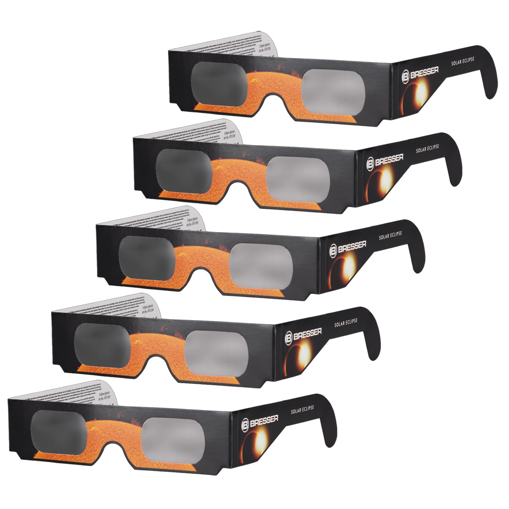 Bresser Solar Eclipse Glasses (Pack Of 5)