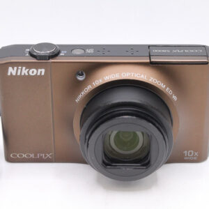 Nikon Coolpix S8000 Brown Digital Compact Camera (Used)