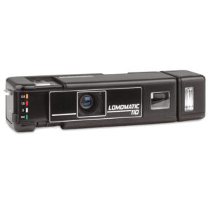 Lomography Lomomatic 110 Camera & Flash Metal Nocturne
