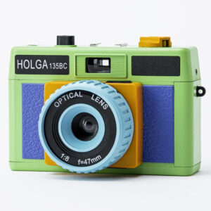 Holga 135BC 35mm Film Camera Green Rainbow