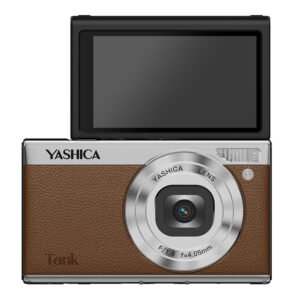 Yashica Tank Compact Digital Camera Brown